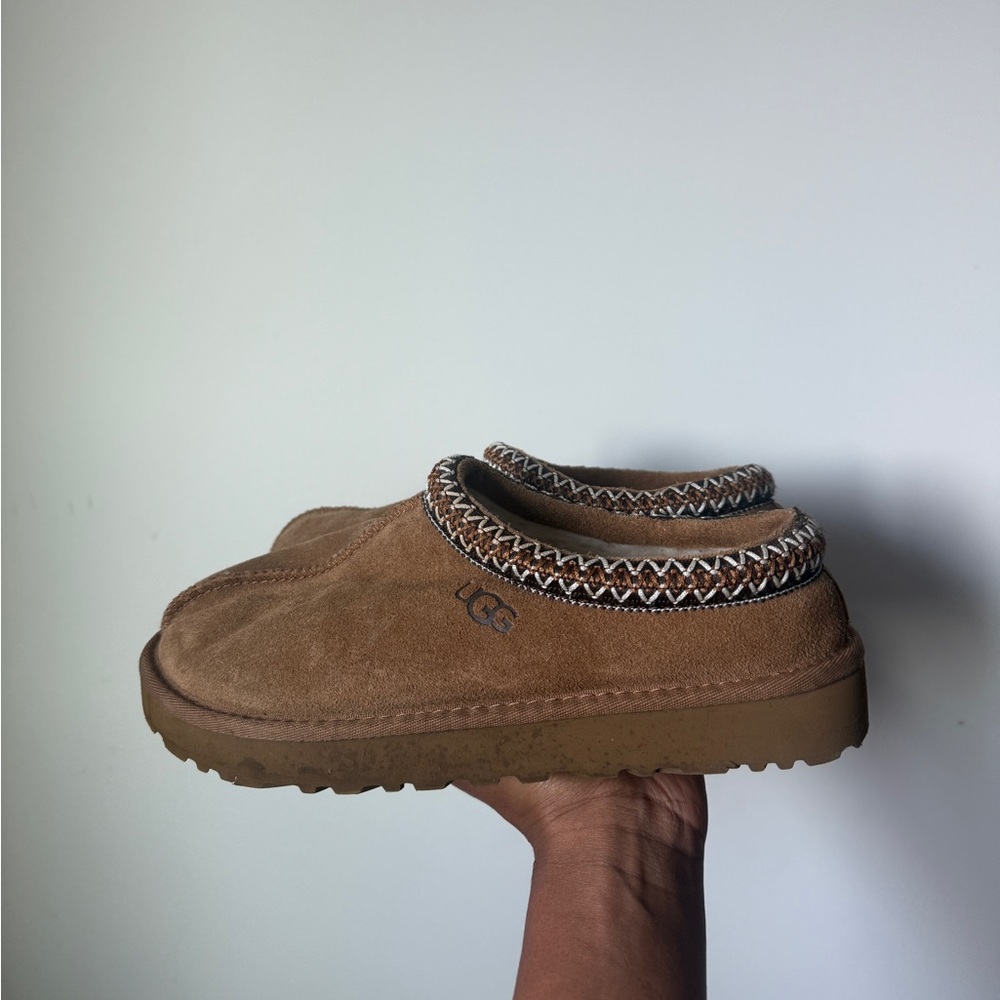 UGG Tan Suede Tasman Slippers